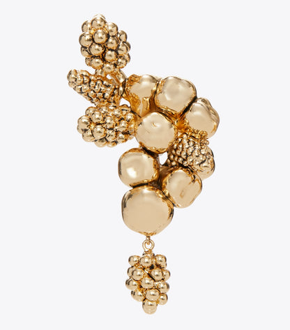 Tory Burch Fruit Earrings - Light Brass