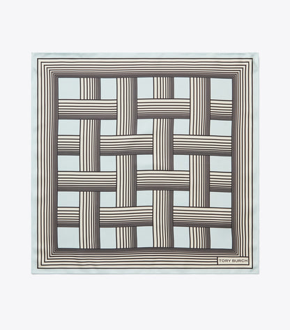 Tory Burch Gradual Stripe Neckerchief - Gradual Stripe Blue