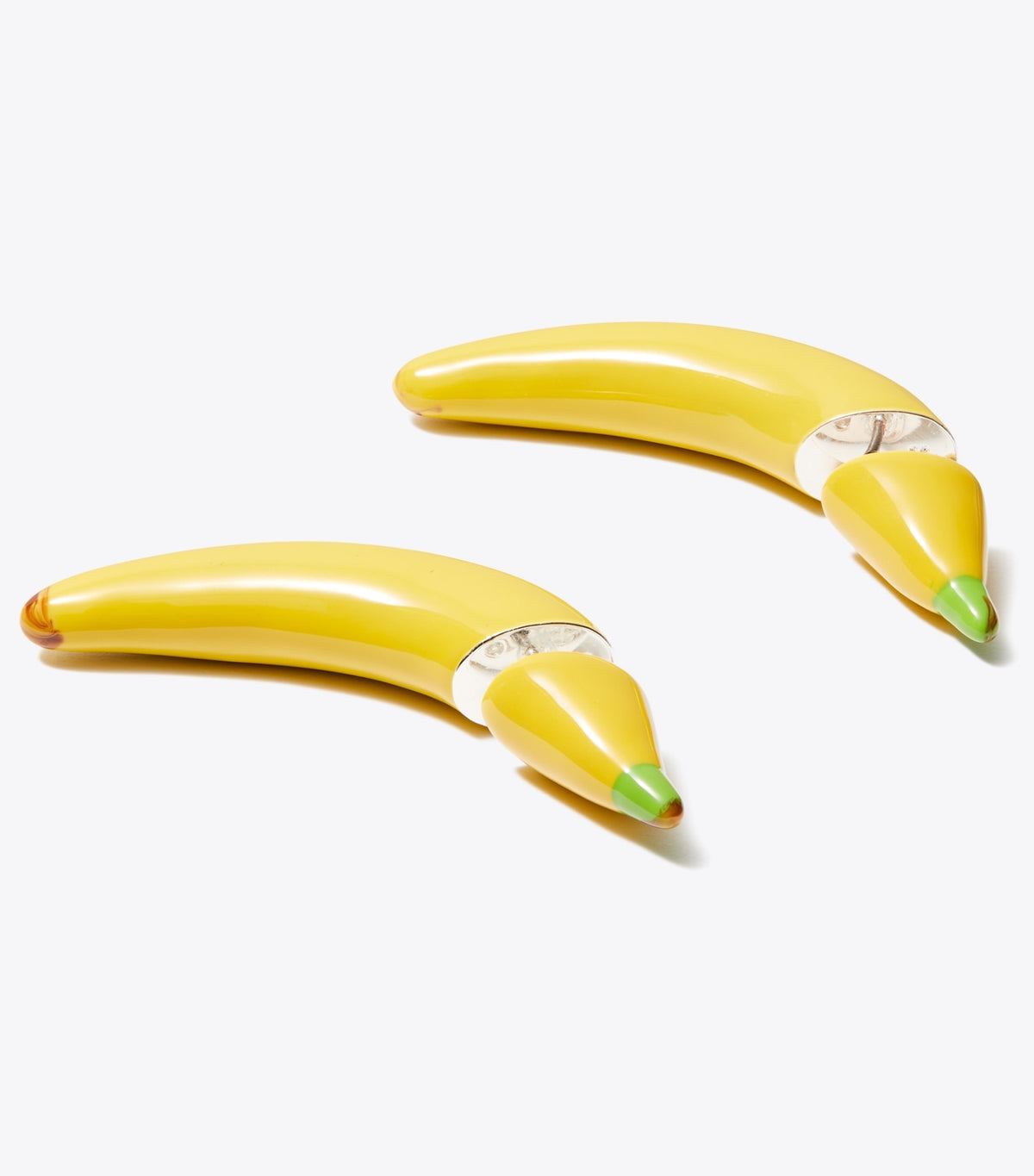 Tory Burch Curiosity Banana Earrings - Yellow