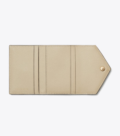 Tory Burch Small Colorblock Envelope Wallet - Blanc Multi