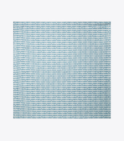 Tory Burch T Monogram Sublime Silk Scarf - Blue