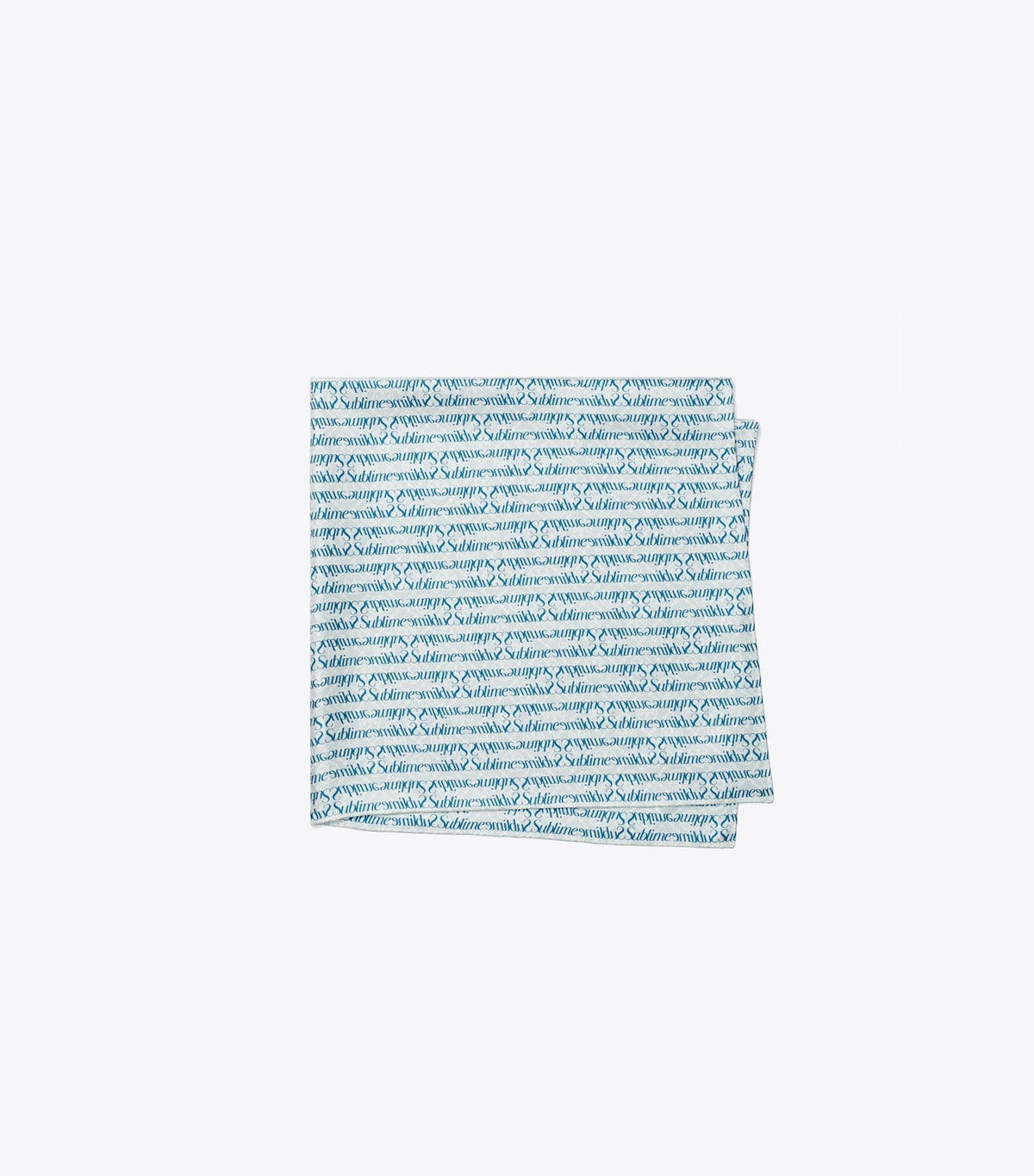Tory Burch T Monogram Sublime Silk Scarf - Blue