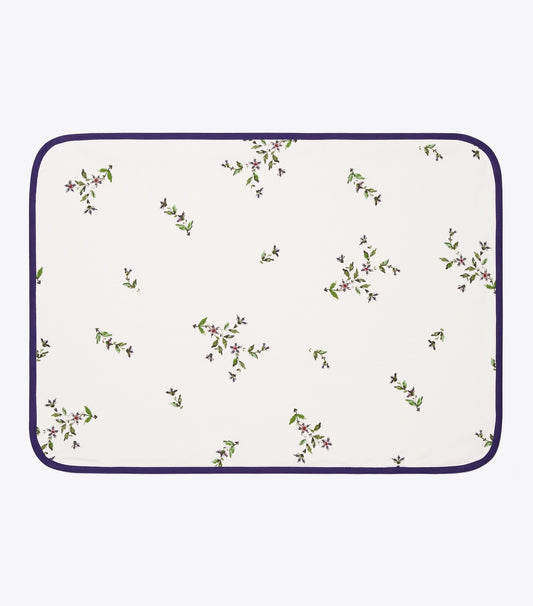 Tory Burch Jolie Fleur Placemat, Set of 4 - New Ivory