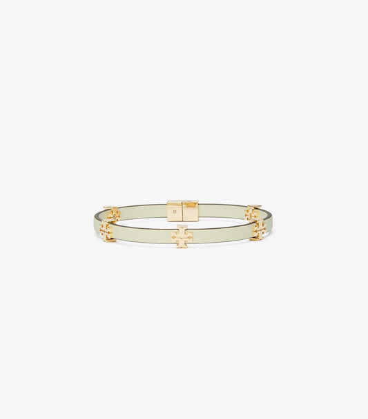 Tory Burch Icon Bio Bracelet - Tory Gold / Warm White