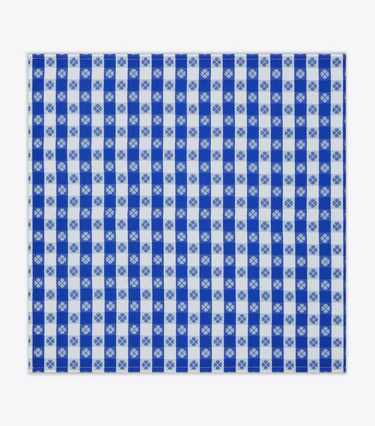 Tory Burch Gingham Dinner Napkin, Set of 4 - Blue