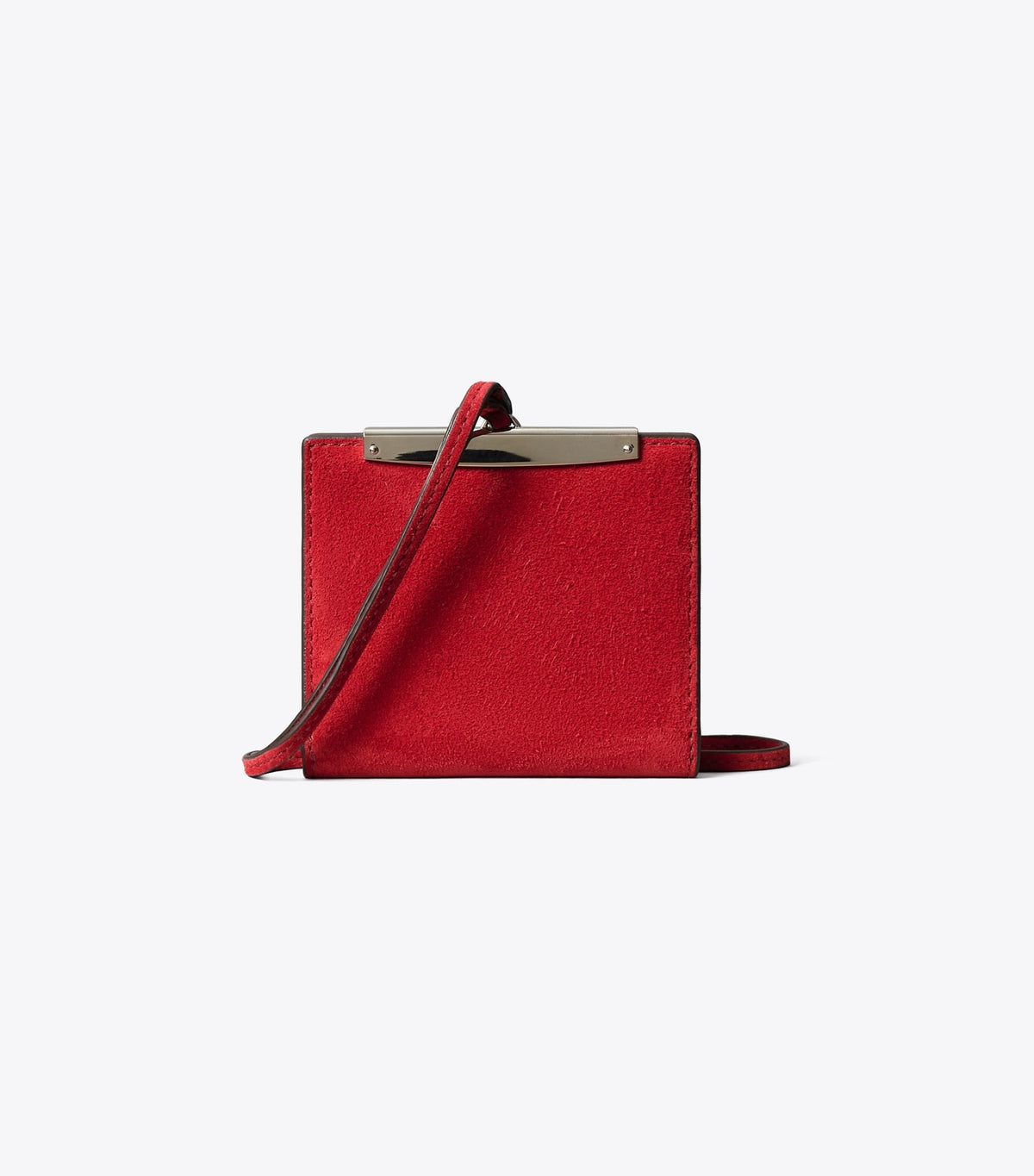Tory Burch Suede Lanyard - Toucan Red