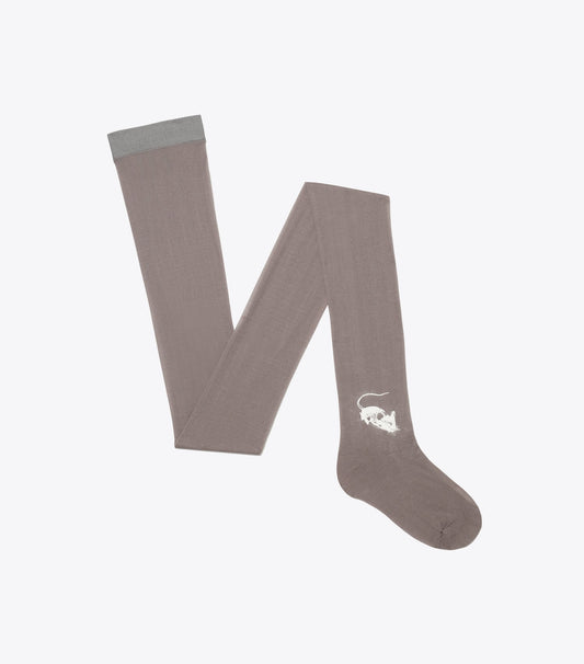 Tory Burch Mouse Stockings - Gray