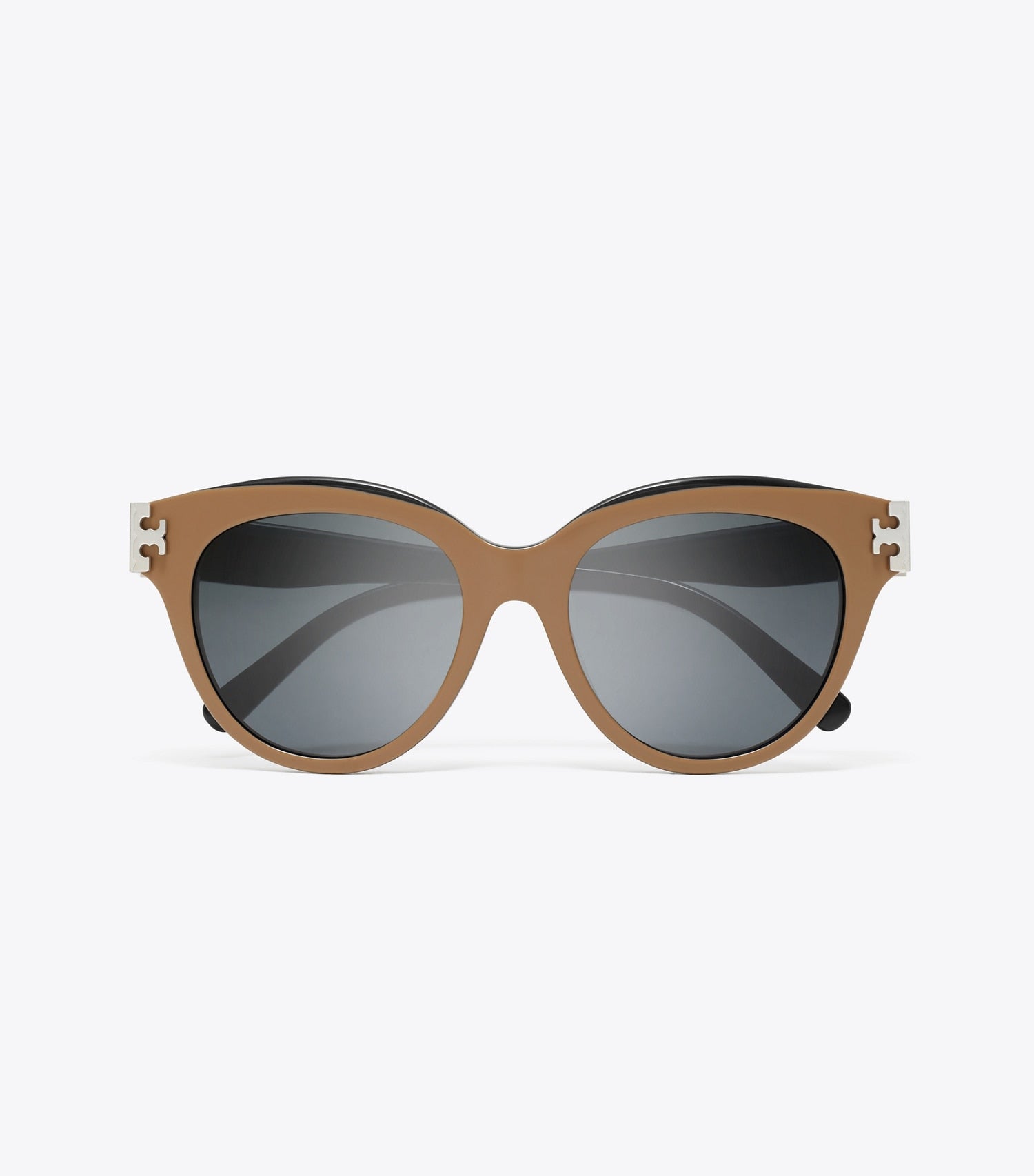 Tory Burch Eleanor Round Sunglasses - Navy/Brown/Dark Grey
