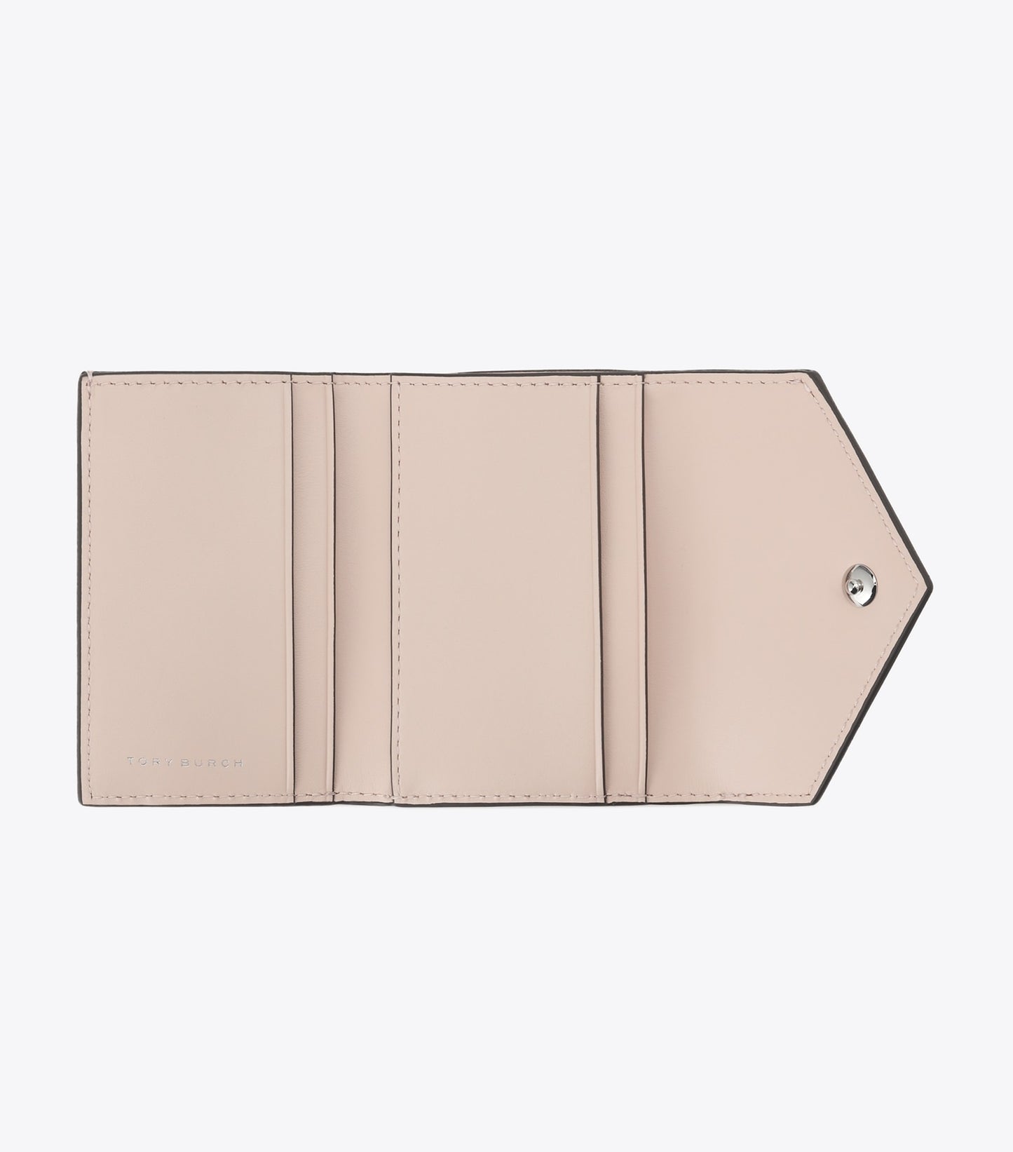 Tory Burch Small Envelope Leather Wallet - Soft Pink Multi