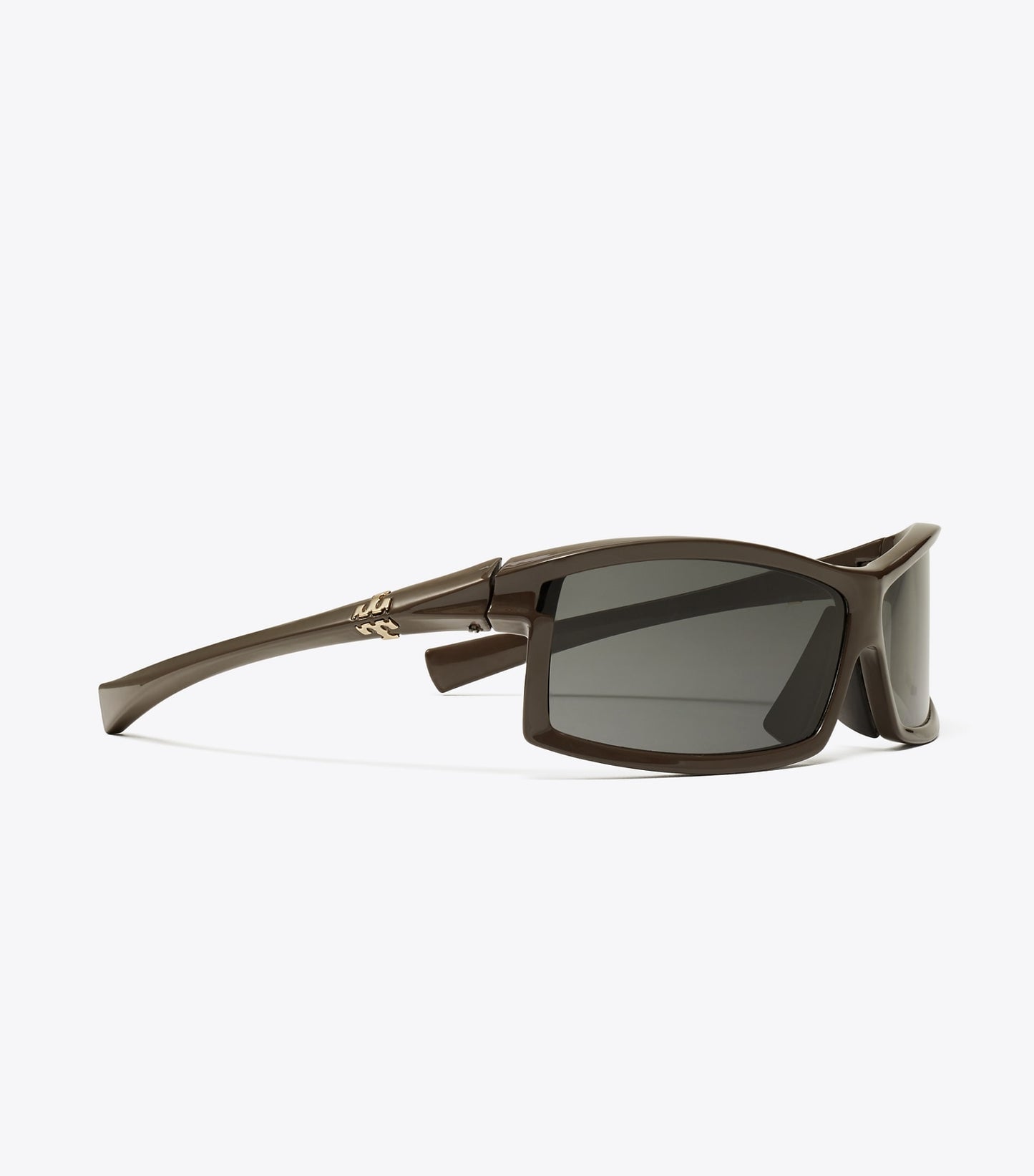 Tory Burch Eleanor Runway Sunglasses - Brown/Dark Grey