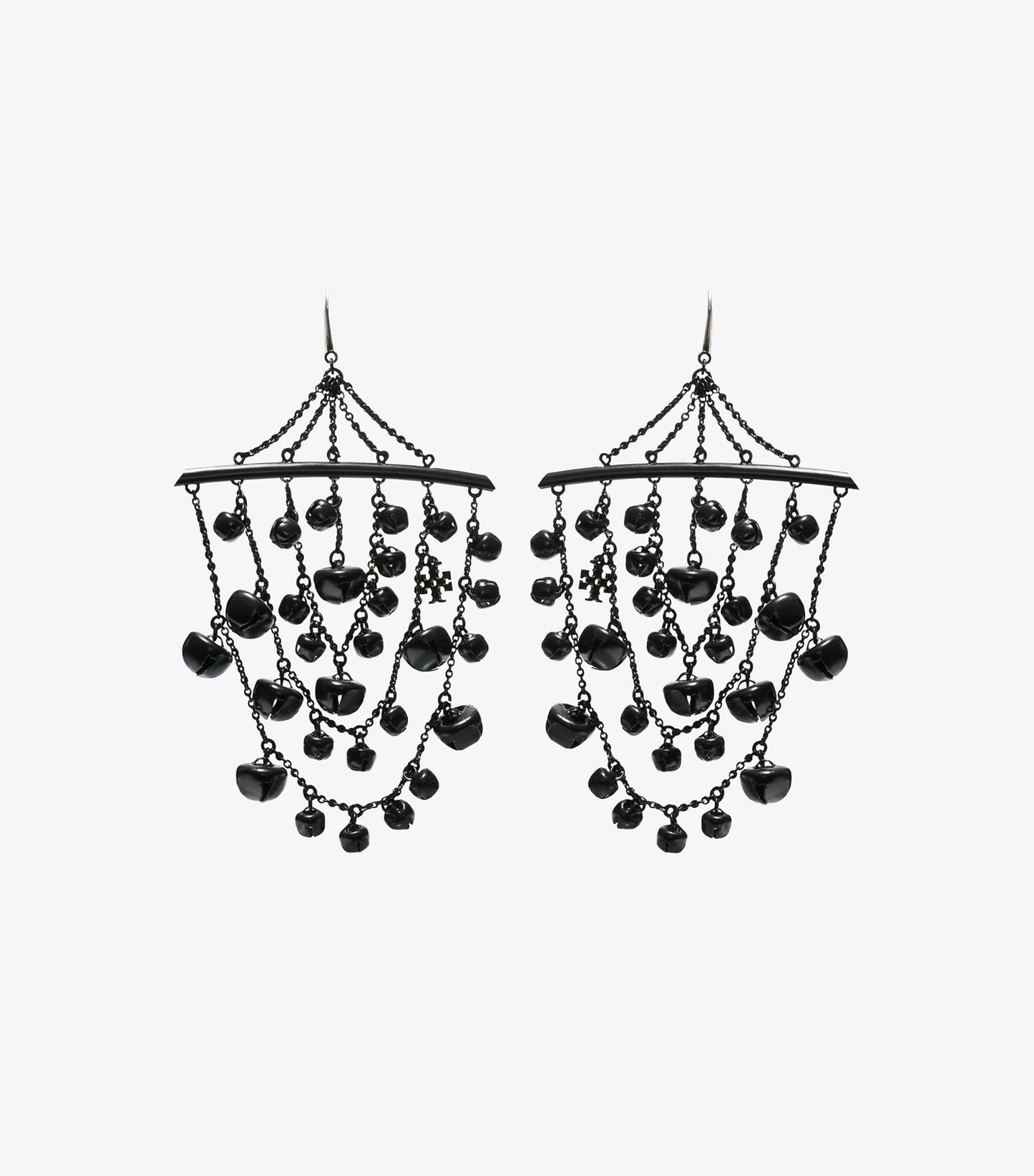 Tory Burch Curiosity Bell Earrings - Black