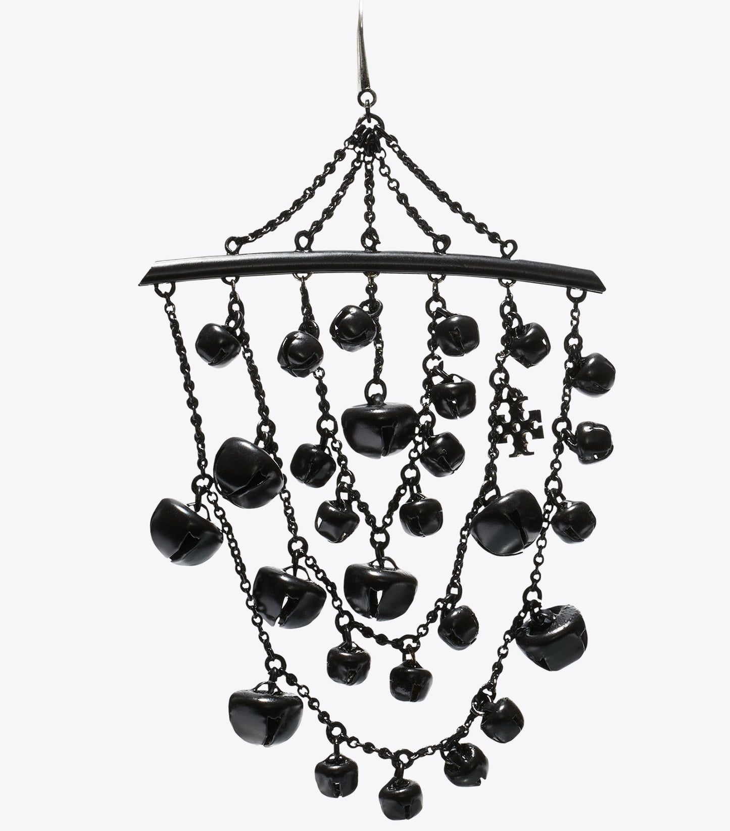 Tory Burch Curiosity Bell Earrings - Black