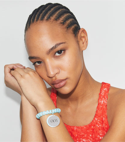 Tory Burch Locker Room Bracelet - White