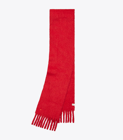Tory Burch Mohair Scarf - Red
