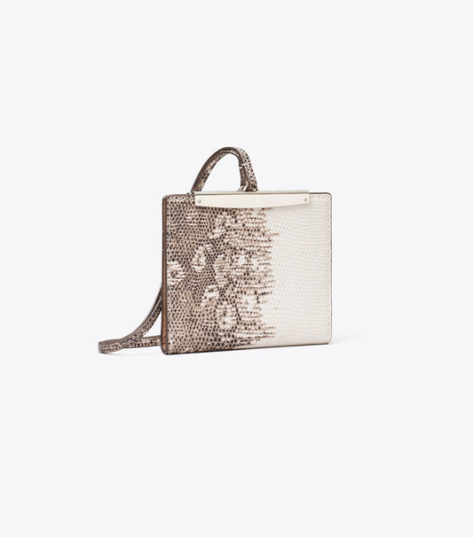Tory Burch Lizard-Embossed Lanyard - Multi