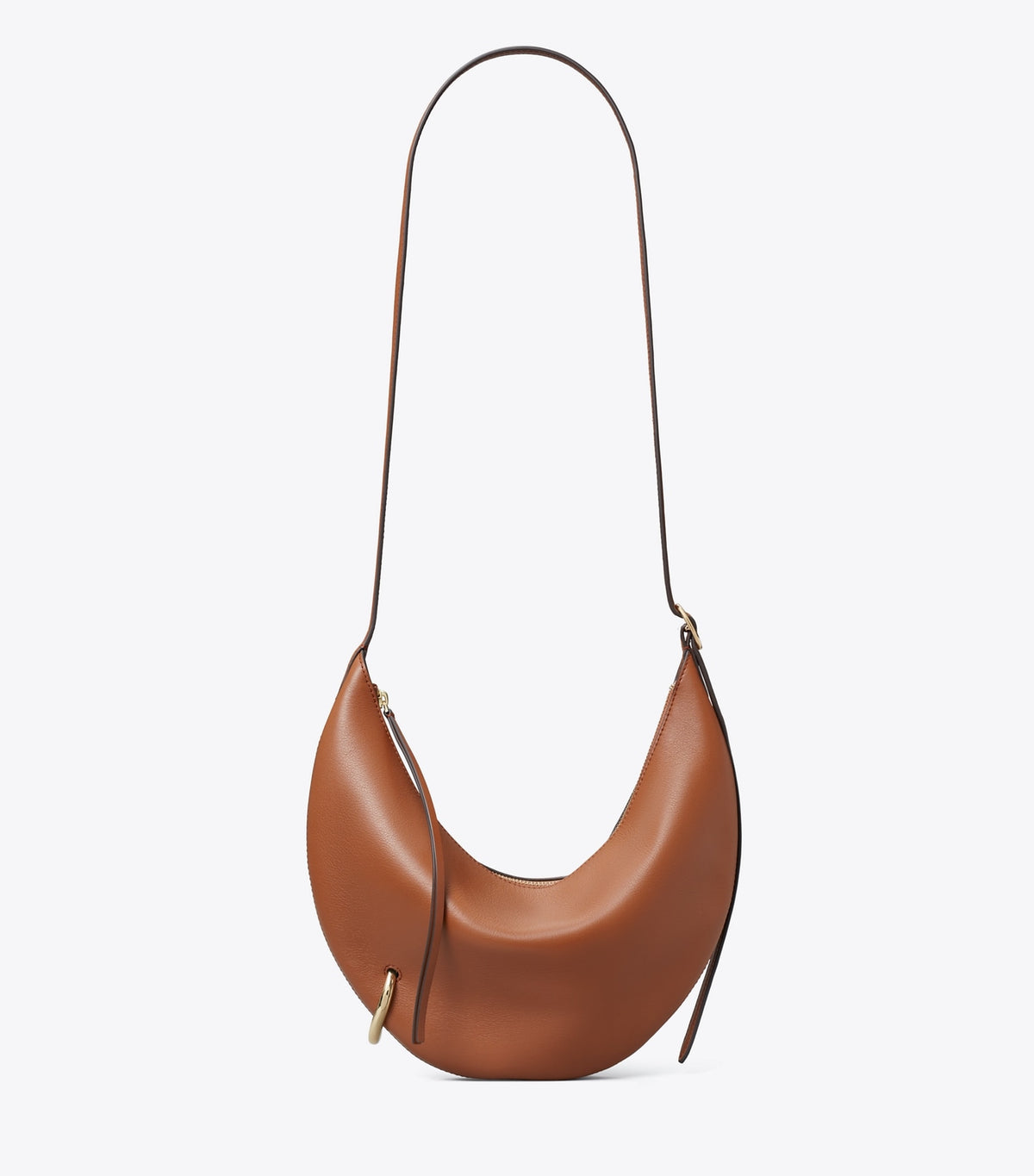 Tory Burch Pierced Crossbody Bag - Aged Tan