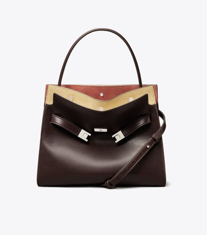 Tory Burch Small Lee Radziwill Double Bag - Coco