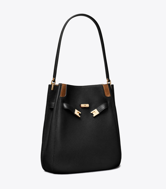 Tory Burch Lee Radziwill Bucket Bag - Black