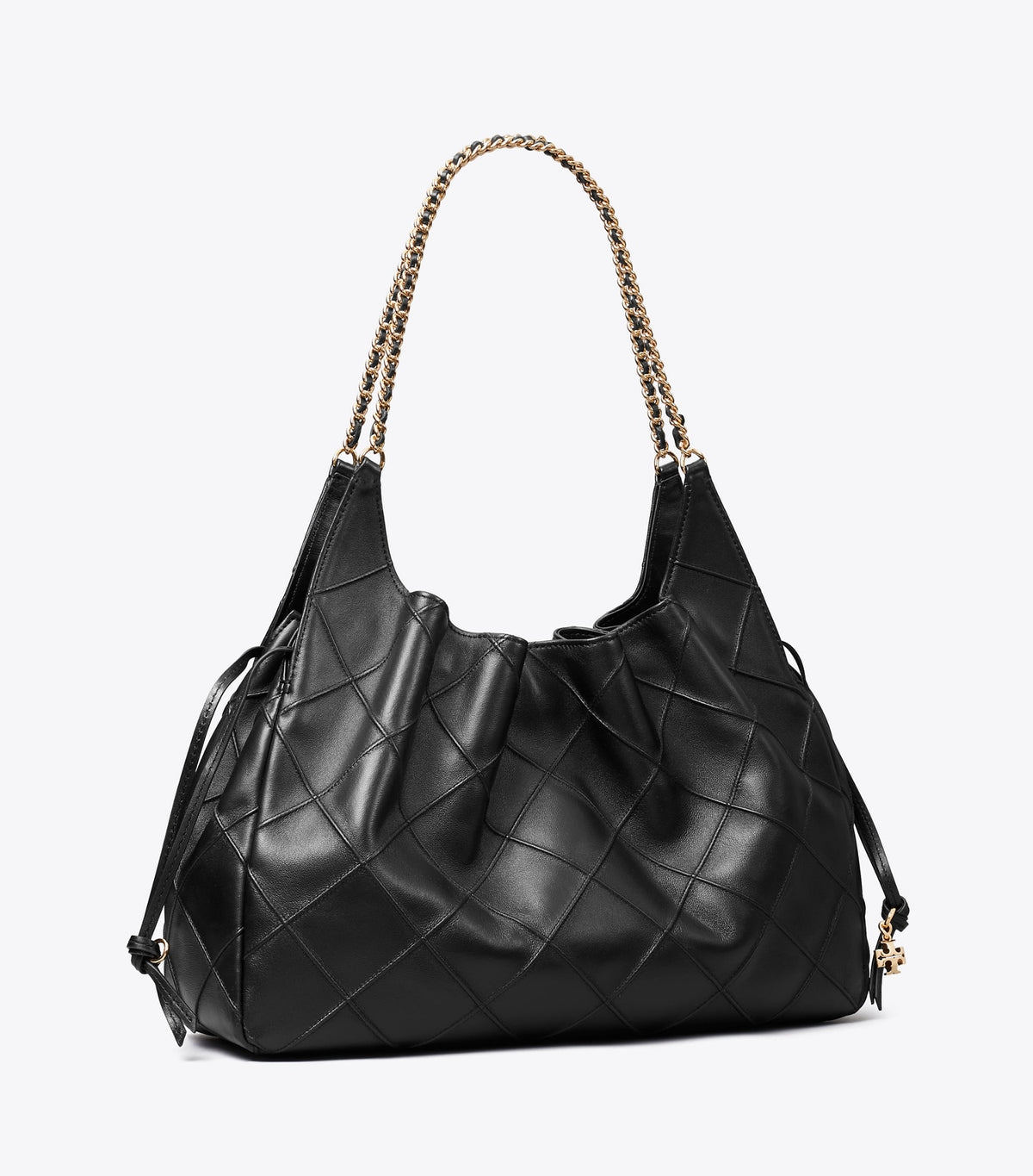 Tory Burch Large Fleming Tote - Black
