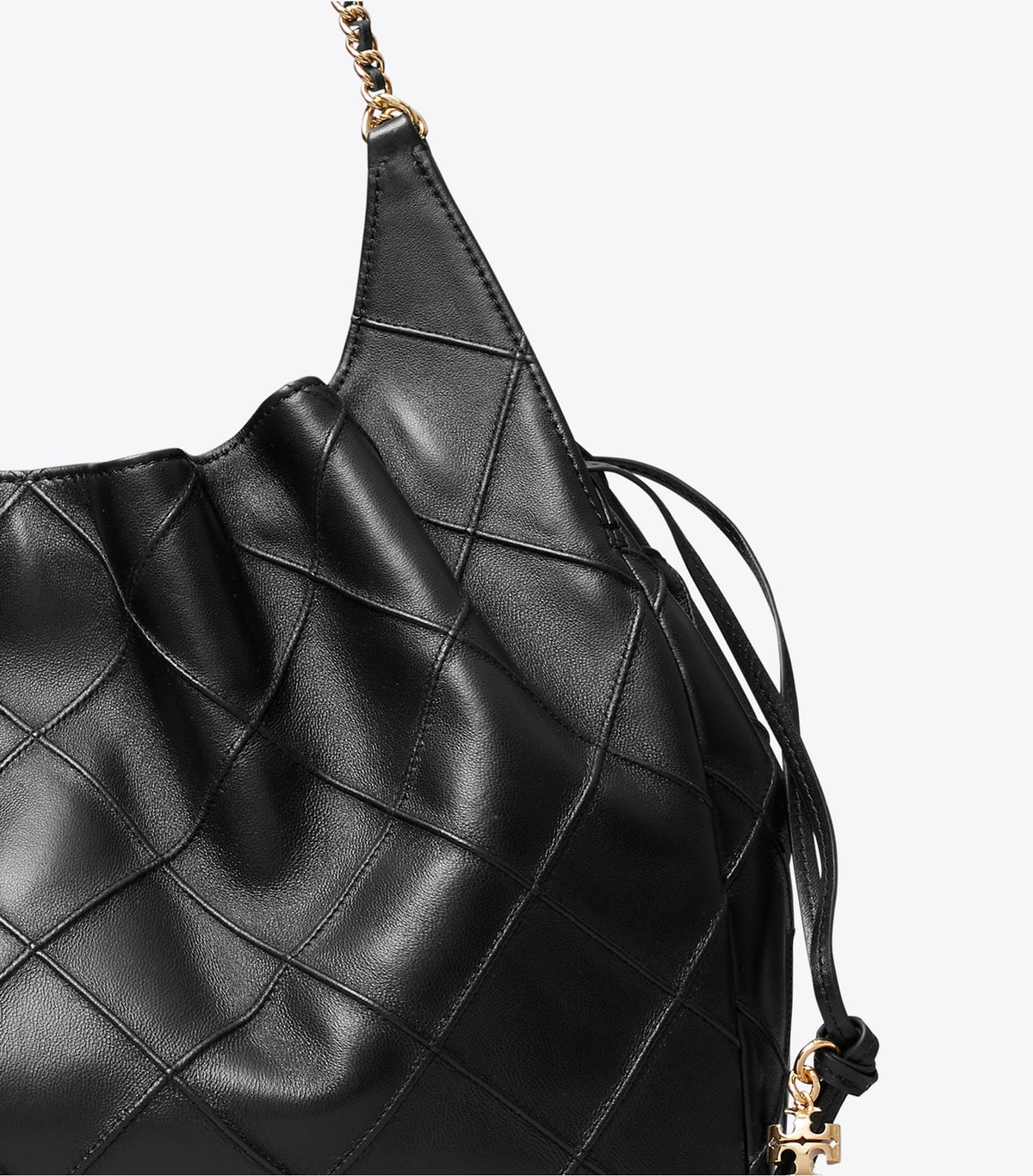 Tory Burch Large Fleming Tote - Black
