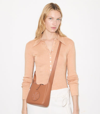 Tory Burch Miller Swing Crossbody Bag - Aged Tan