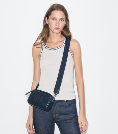 Tory Burch Mini Miller natuura™ Crossbody Bag - New Navy