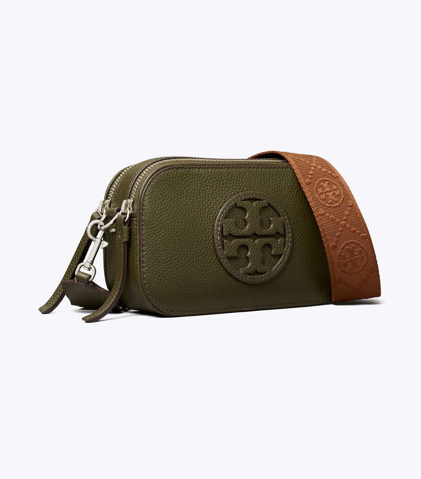 Tory Burch Mini Miller Crossbody Bag - Dark Olive