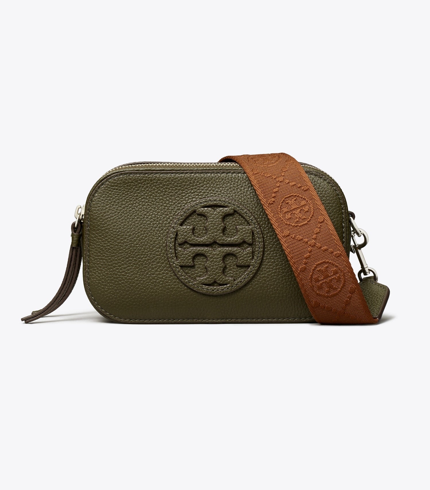 Tory Burch Mini Miller Crossbody Bag - Dark Olive