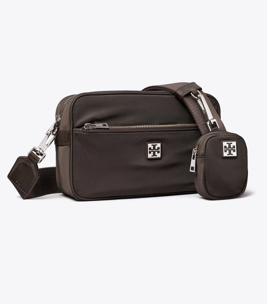 Tory Burch Virginia Crossbody Bag - Dark Brown