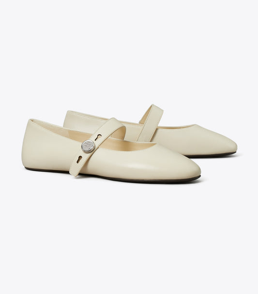 Tory Burch Romy Mary Jane - Light Cream