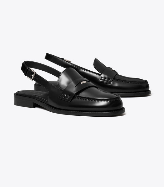 Tory Burch Classic Penny Slingback - Perfect Black