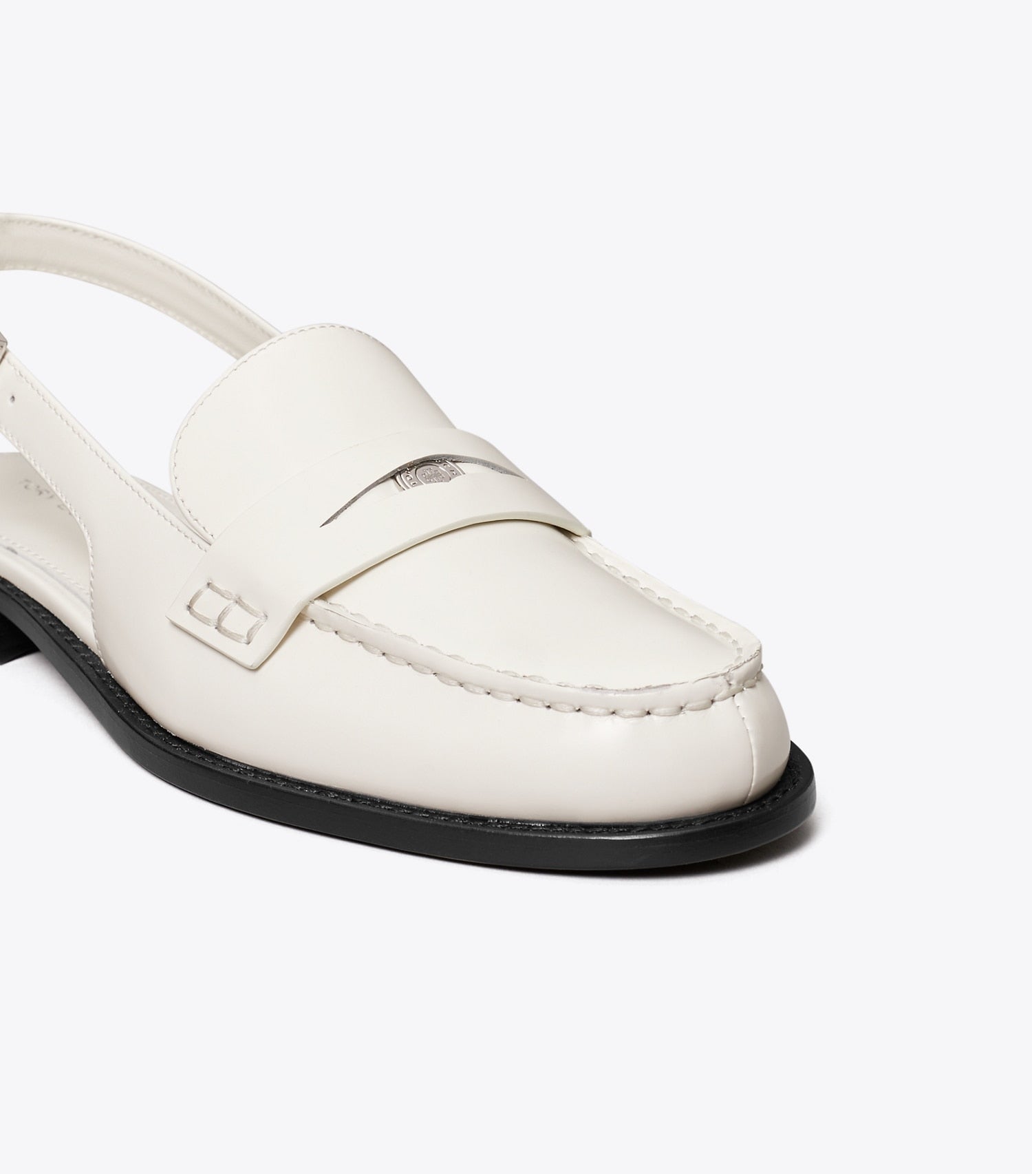 Tory Burch Classic Penny Slingback - Tresor White