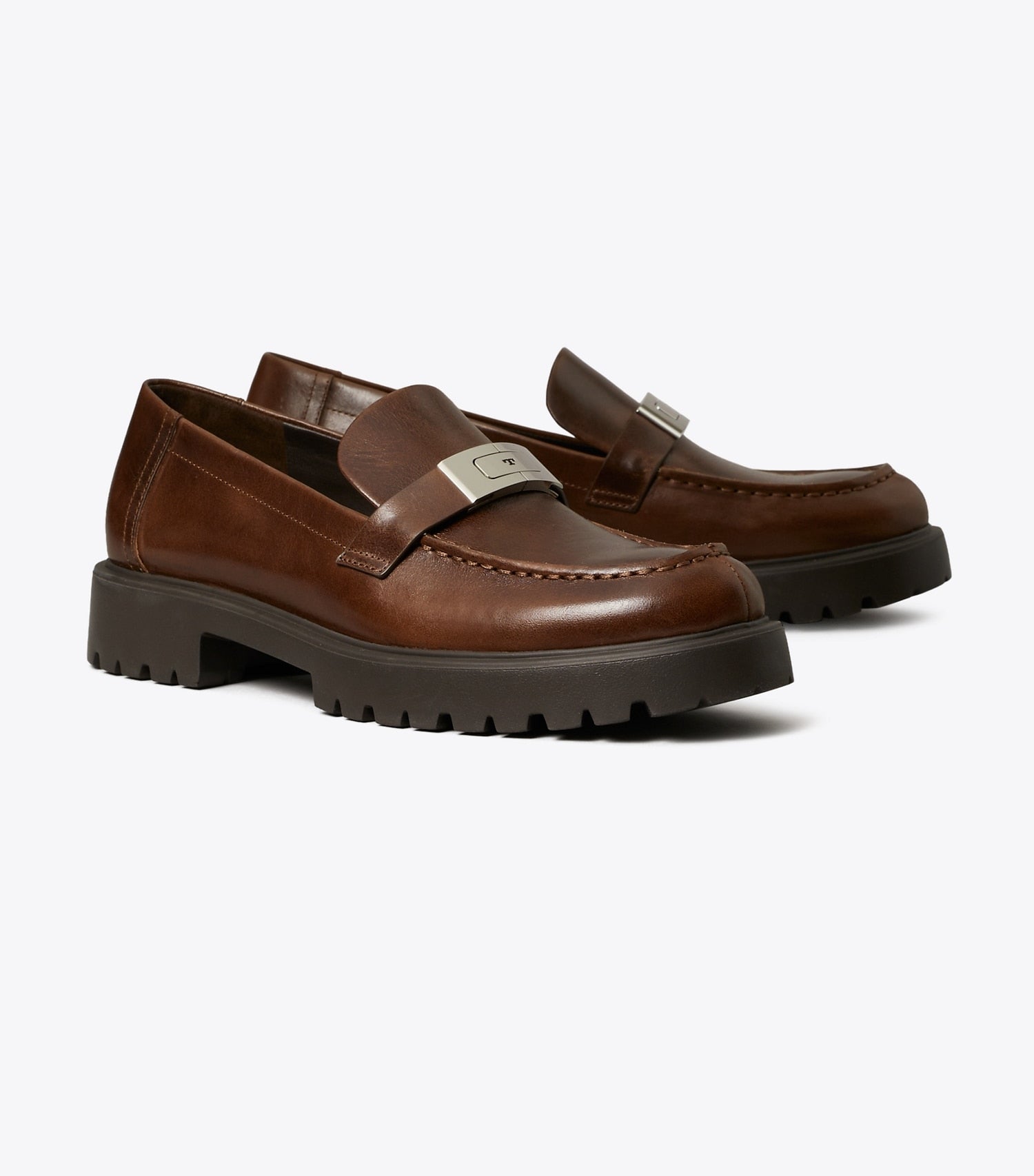 Tory Burch LeeLee Lug Loafer - Coffee