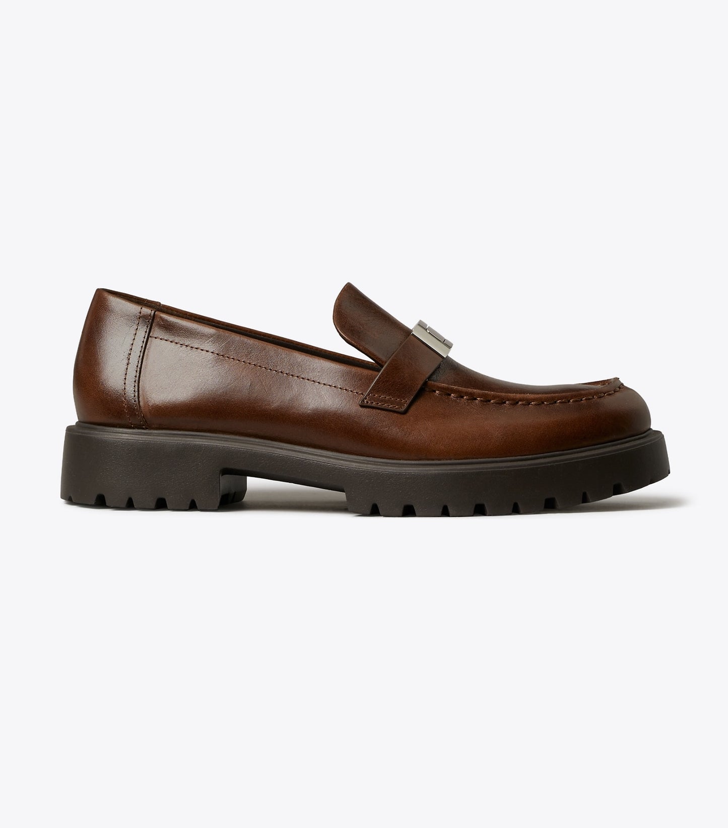 Tory Burch LeeLee Lug Loafer - Coffee
