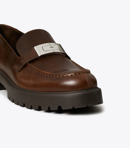 Tory Burch LeeLee Lug Loafer - Coffee