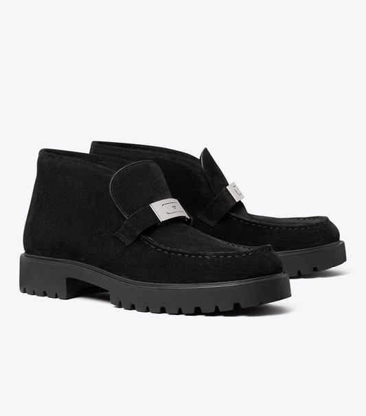 Tory Burch LeeLee Lug Boot - Perfect Black