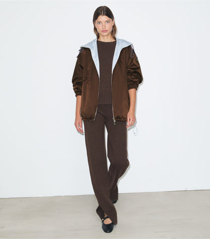 Tory Burch Reversible Jacket - Dark Roast / Cool Mist
