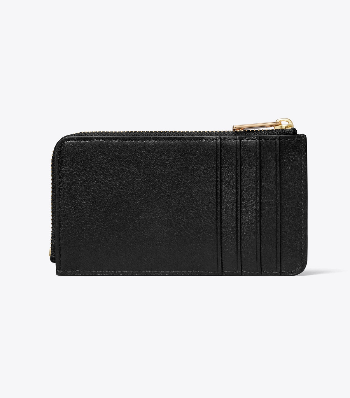 Tory Burch Charlie Zip Card Case - Black