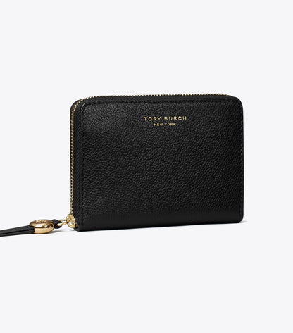 Tory Burch Medium Leather Wallet - Black