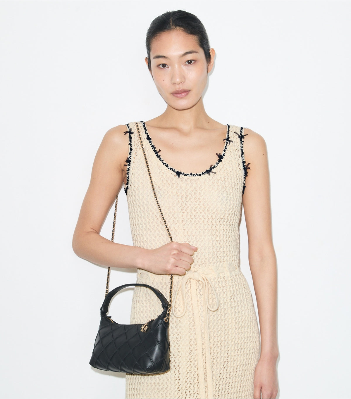 Tory Burch Fleming Pochette - Black