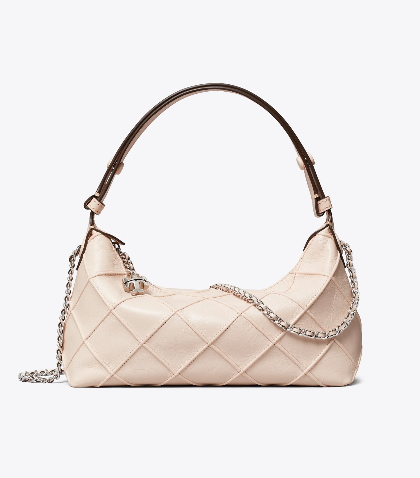 Tory Burch Fleming Distressed Pochette - Soft Pink