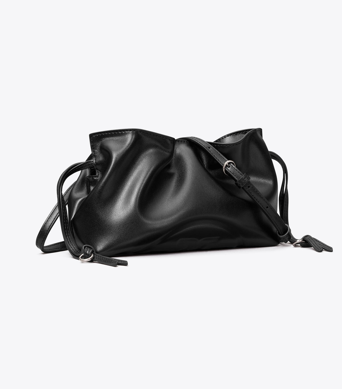 Tory Burch Ella Recycled Drawstring Pouch - Black