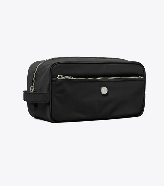 Tory Burch Large Twist Cosmetic Case - Black