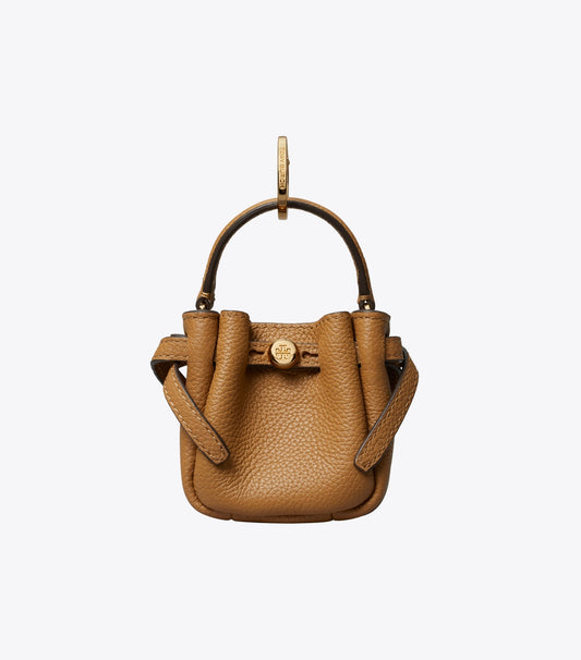Tory Burch Romy Bucket Bag Charm - Tiramisu