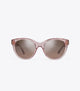 Transparent Pink/ Dark Brown