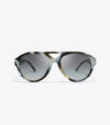 Ivory Brown Horn/Light Gray Gradient