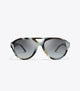 Ivory Brown Horn/Light Gray Gradient