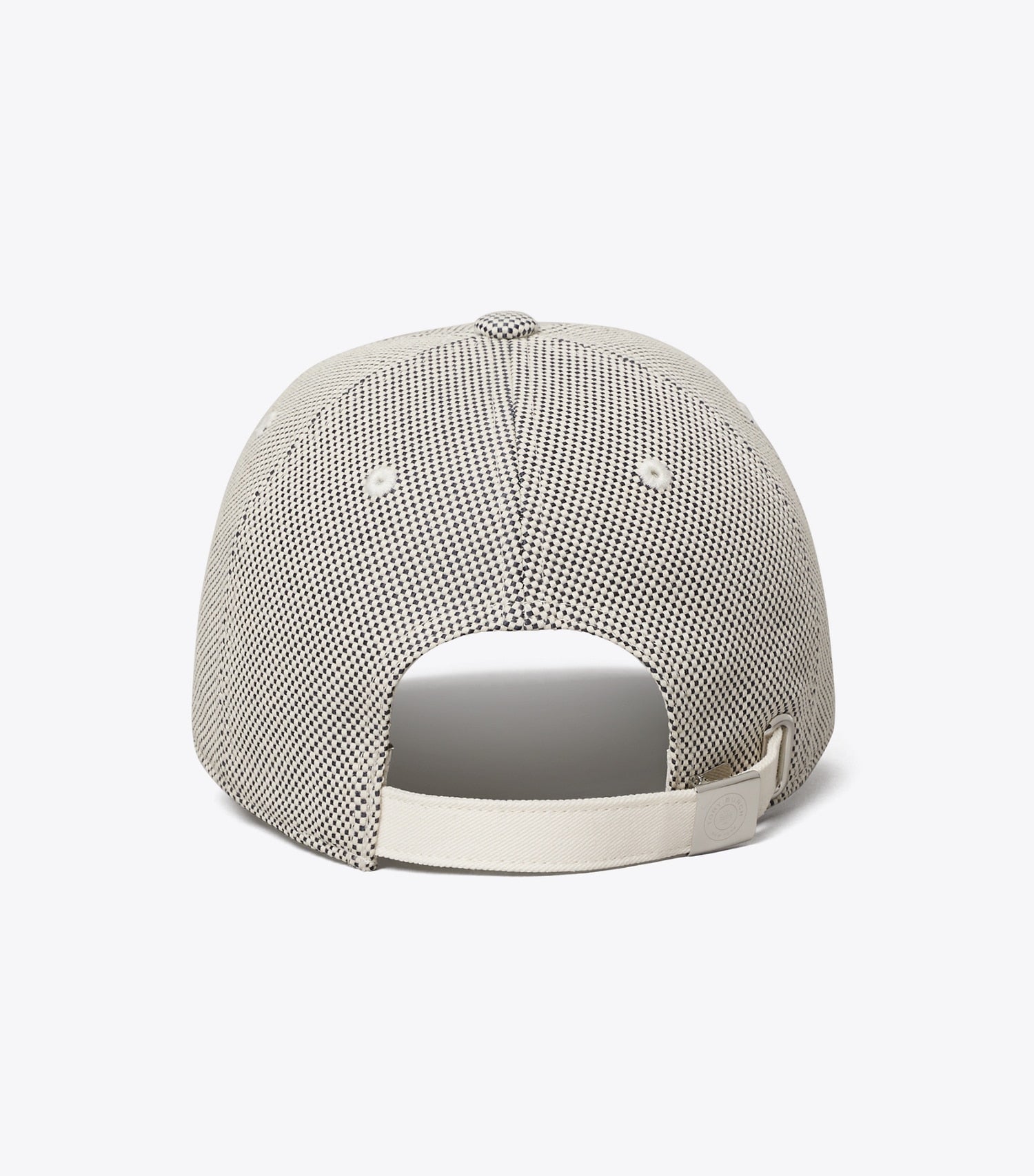 Tory Burch Two-Tone Canvas Baseball Cap - Navy