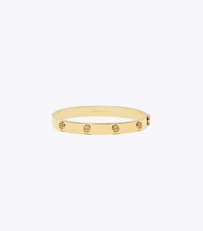 Tory Burch Icon Hinge Bracelet - Tory Gold