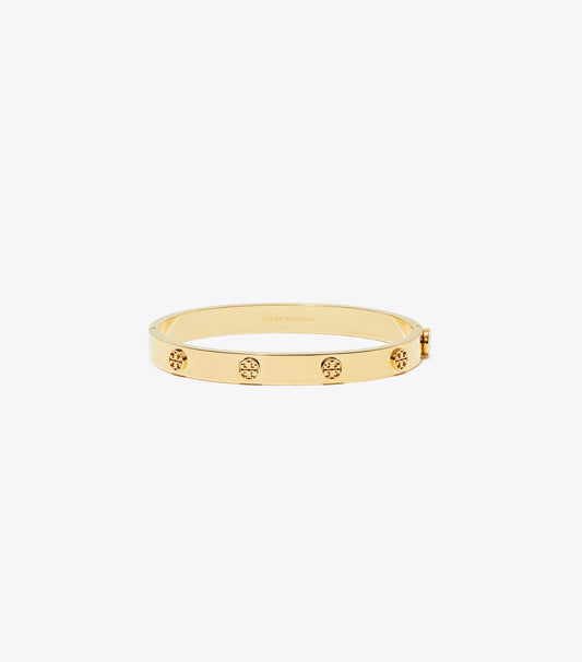 Tory Burch Icon Hinge Bracelet - Tory Gold